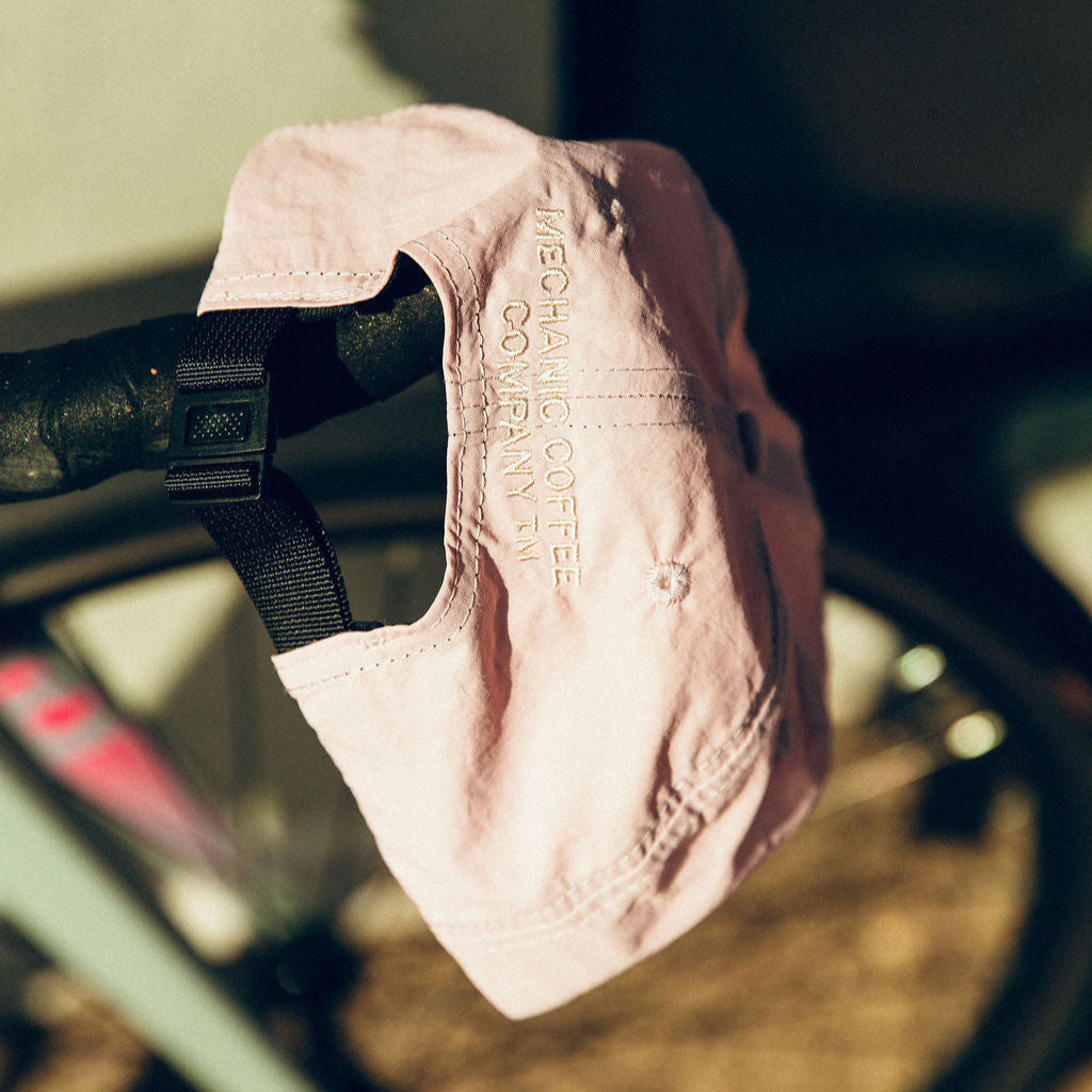 6 Panel Nylon Cap - Pink